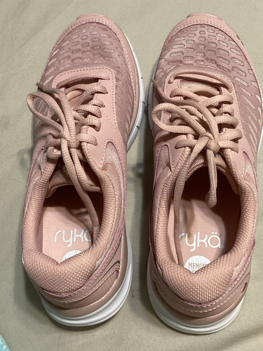 Ryka Pink Women's Athletic Walking Sneakers